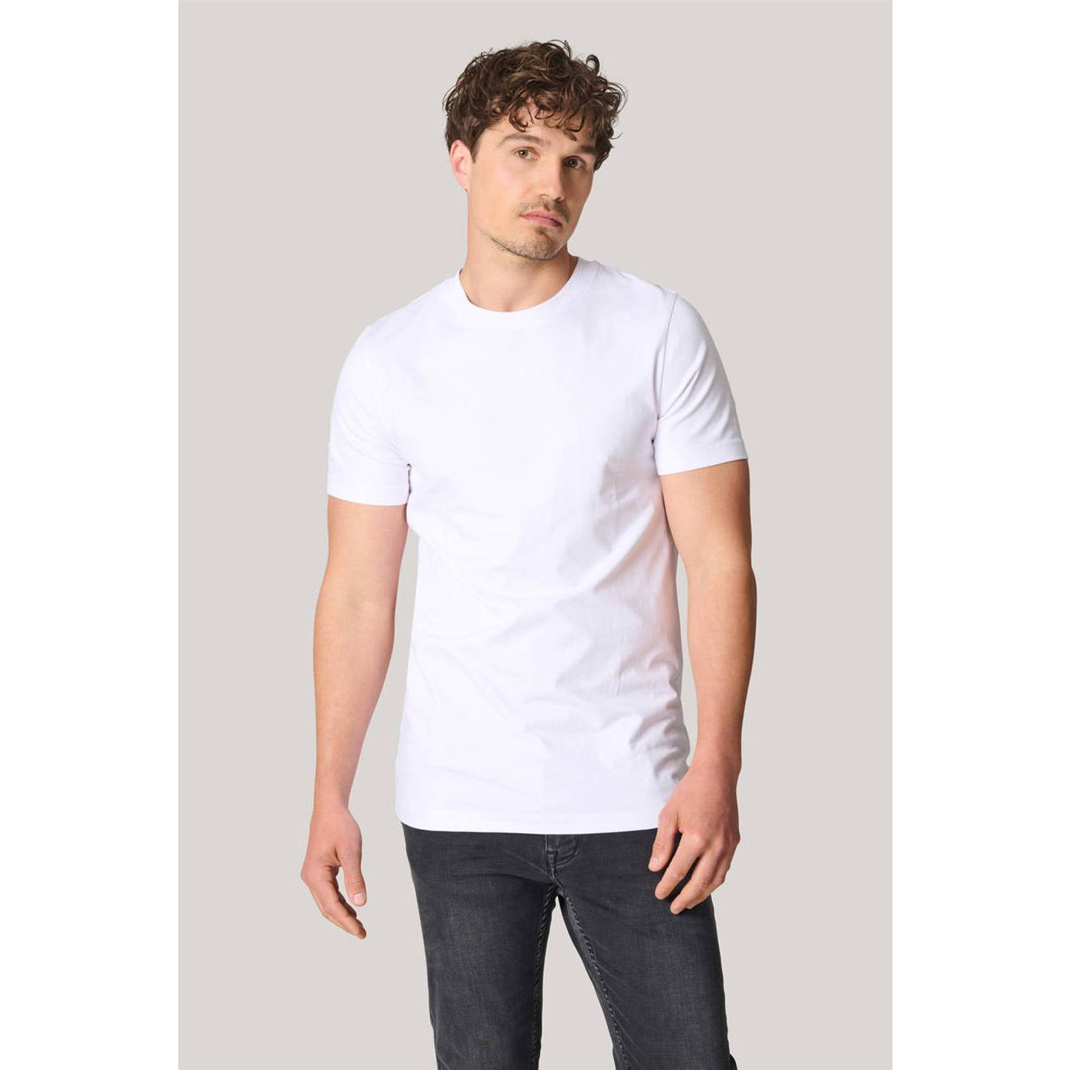 Shoeby regular fit T-shirt wit