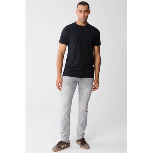 Shoeby regular fit T-shirt zwart afbeelding