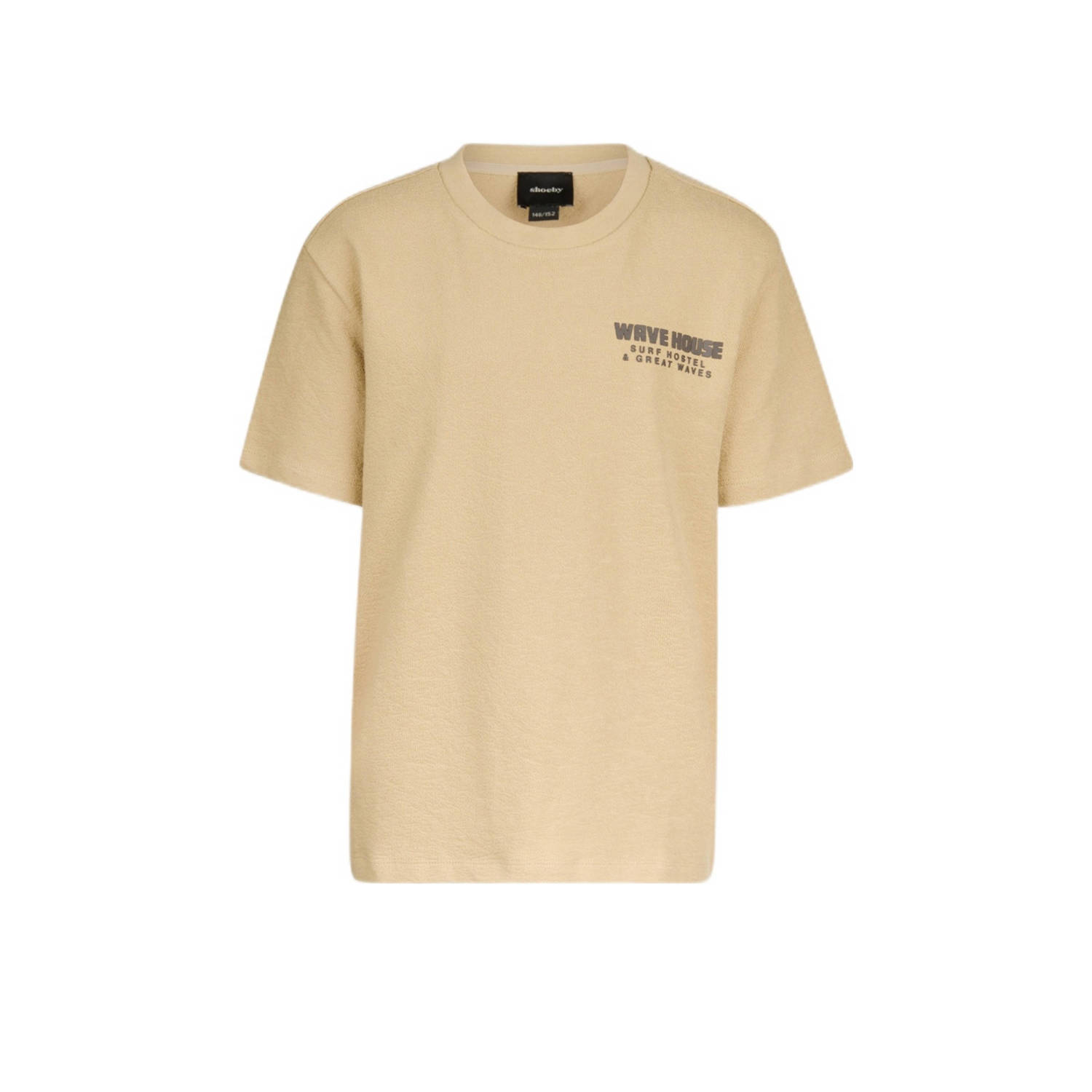 Shoeby T-shirt met printopdruk zand