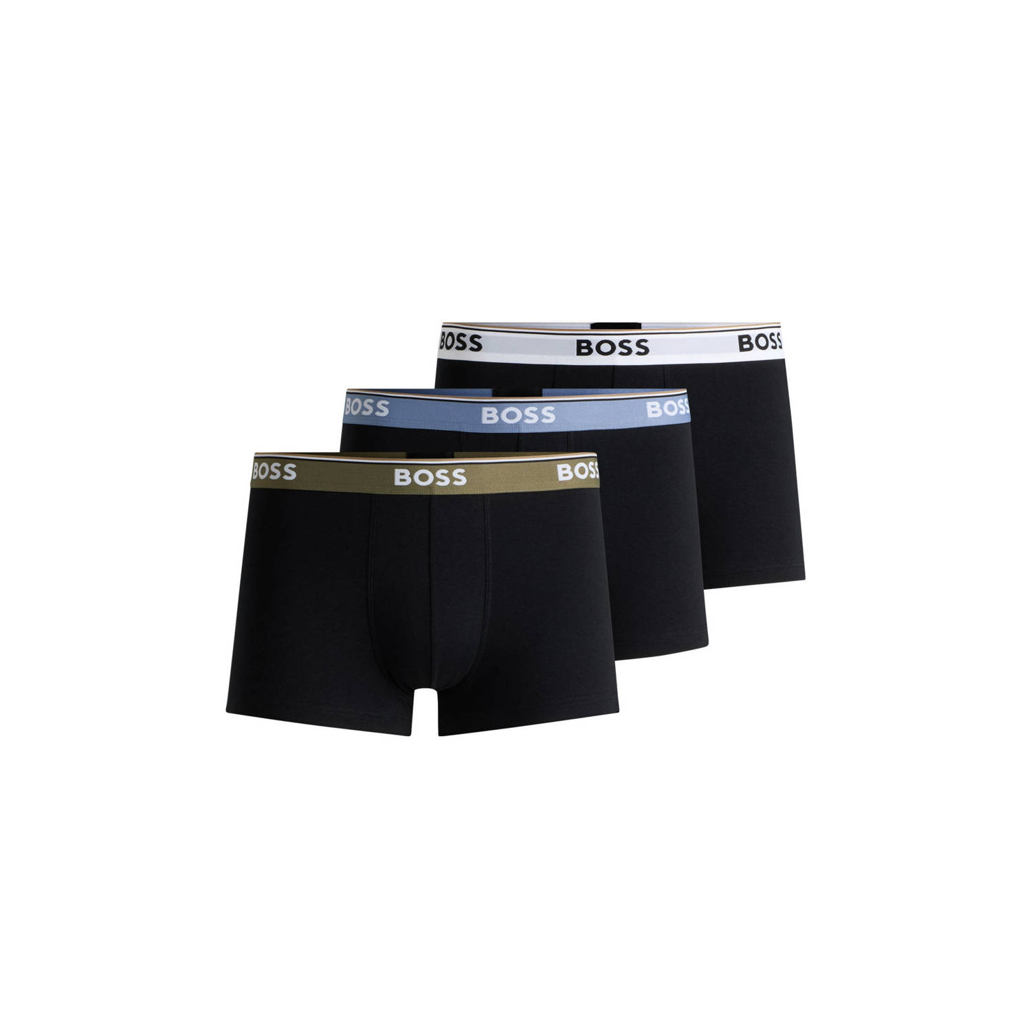 Boss Boxershort met elastische band in een set van 3 stuks