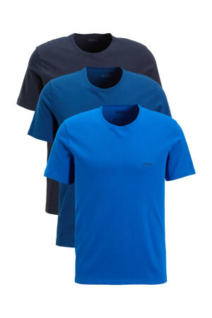 ondershirt (set van 3) blauw/donkerblauw