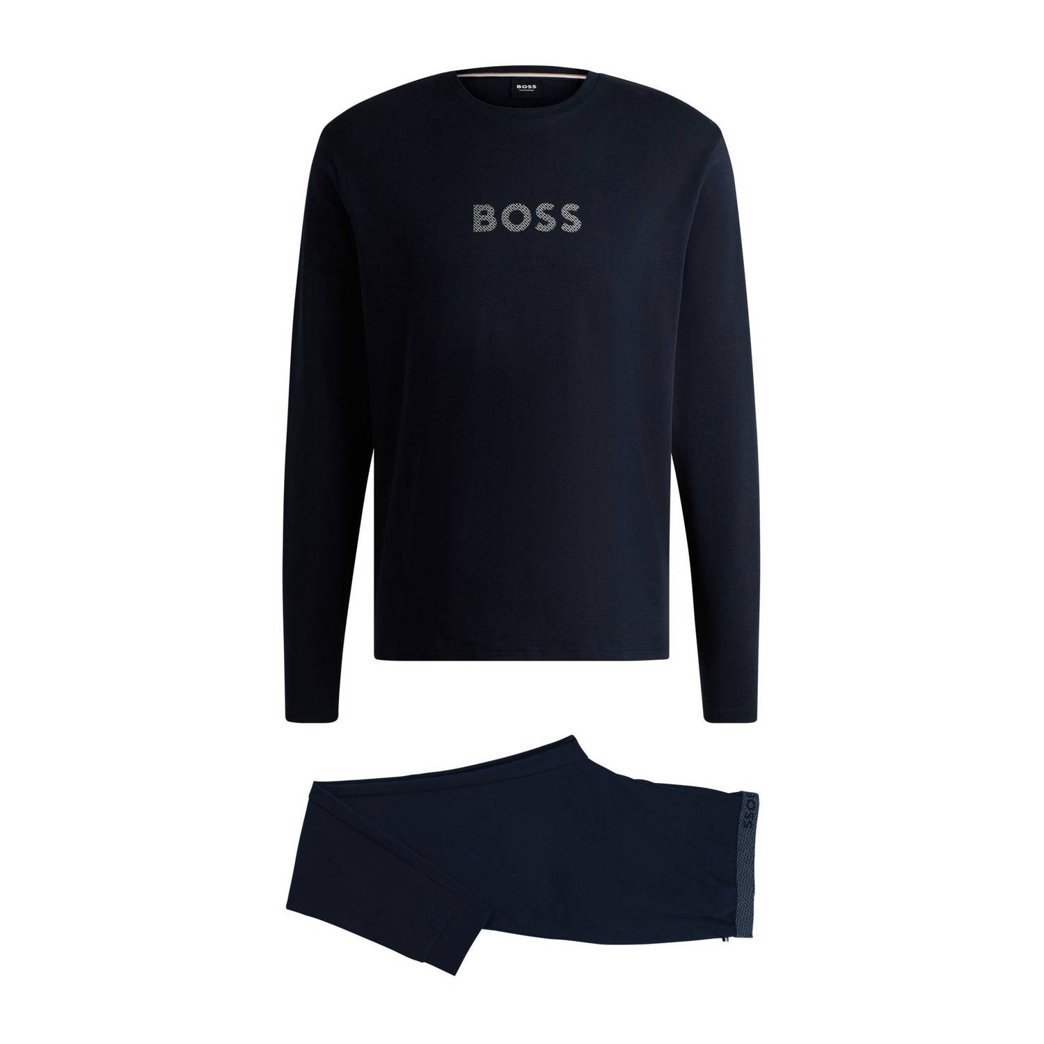 BOSS giftbox pyjama donkerblauw