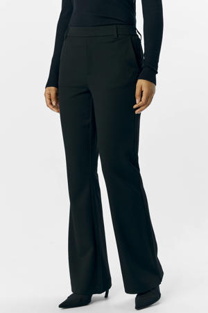 flared broek OBJLISA zwart