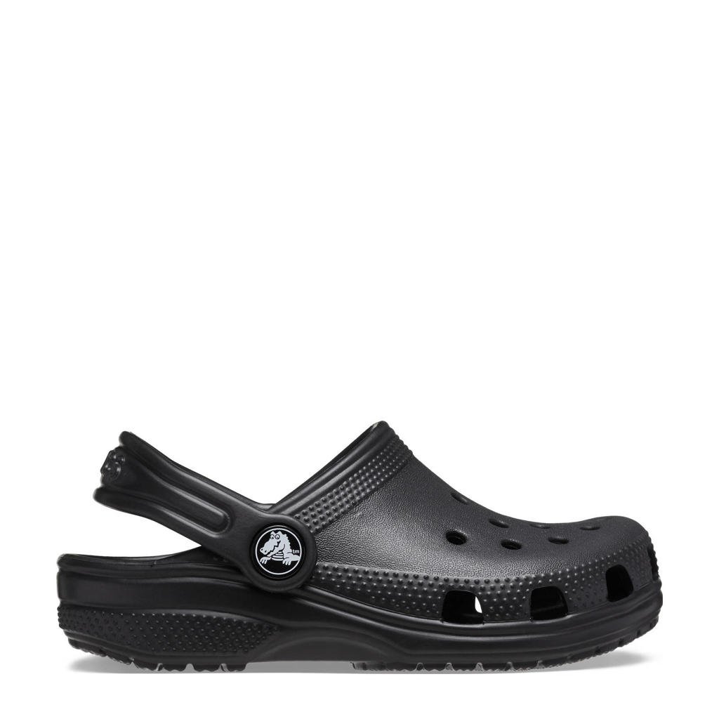 Zwarte jongens Crocs Peuter Kleuter clogs van 100% thermoplastic met effen