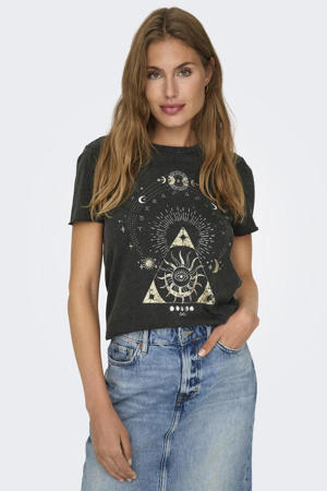 T-shirt ONLLUCY met printopdruk
