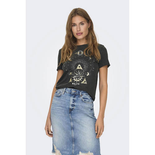 ONLY T-shirt ONLLUCY met printopdruk afbeelding