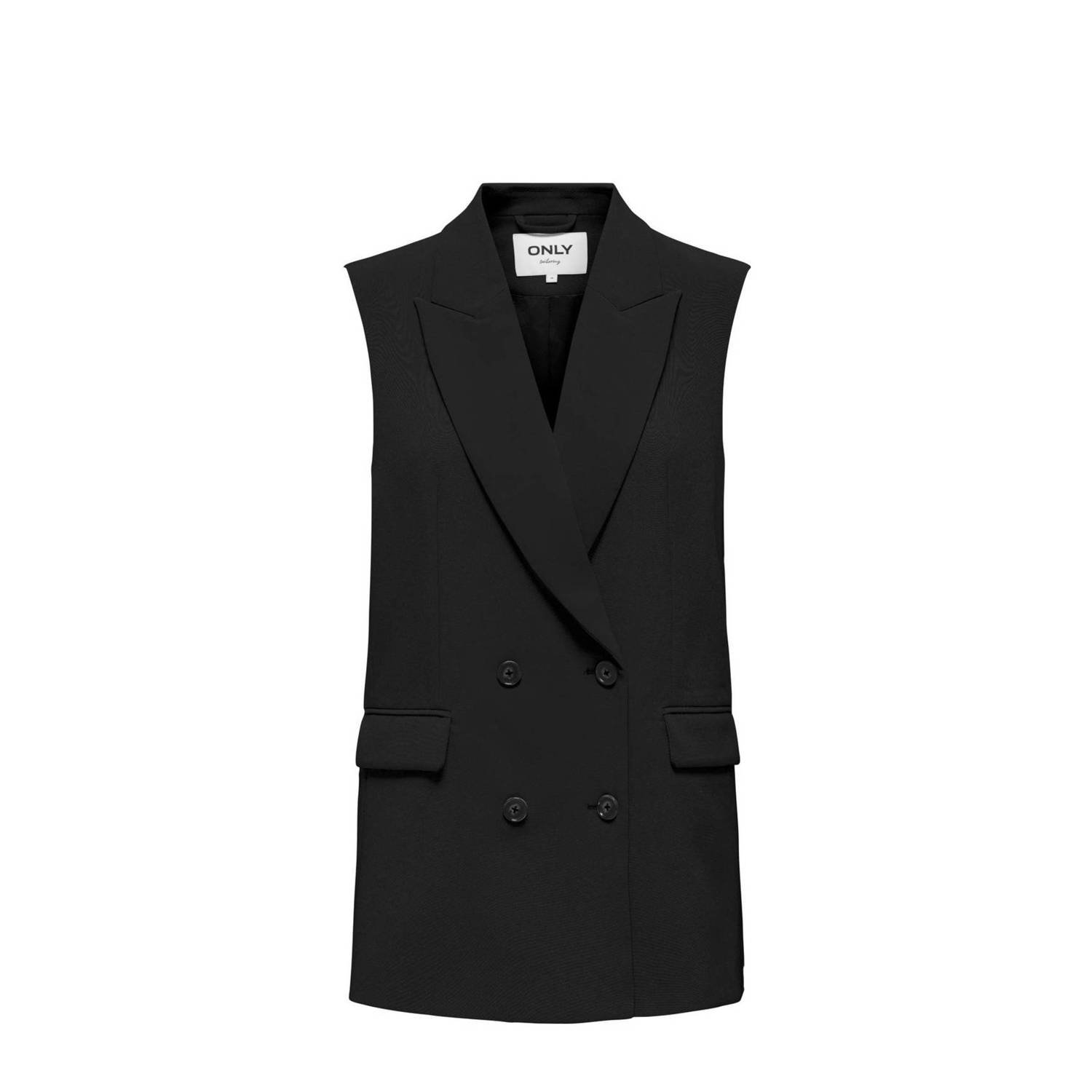 ONLY gilet ONLADSTRID zwart