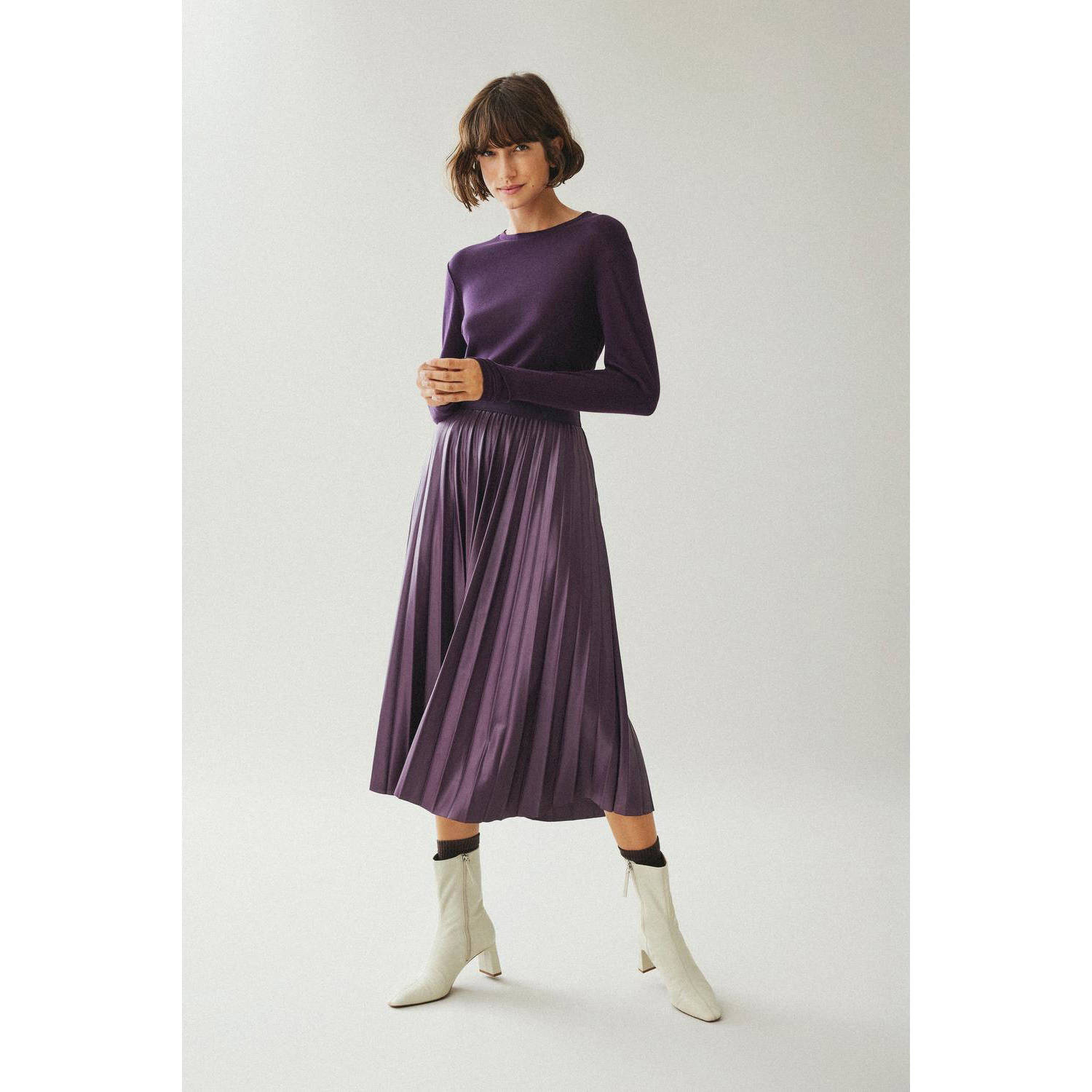 Vila Midirok met plissévouwen model 'Vinitban'