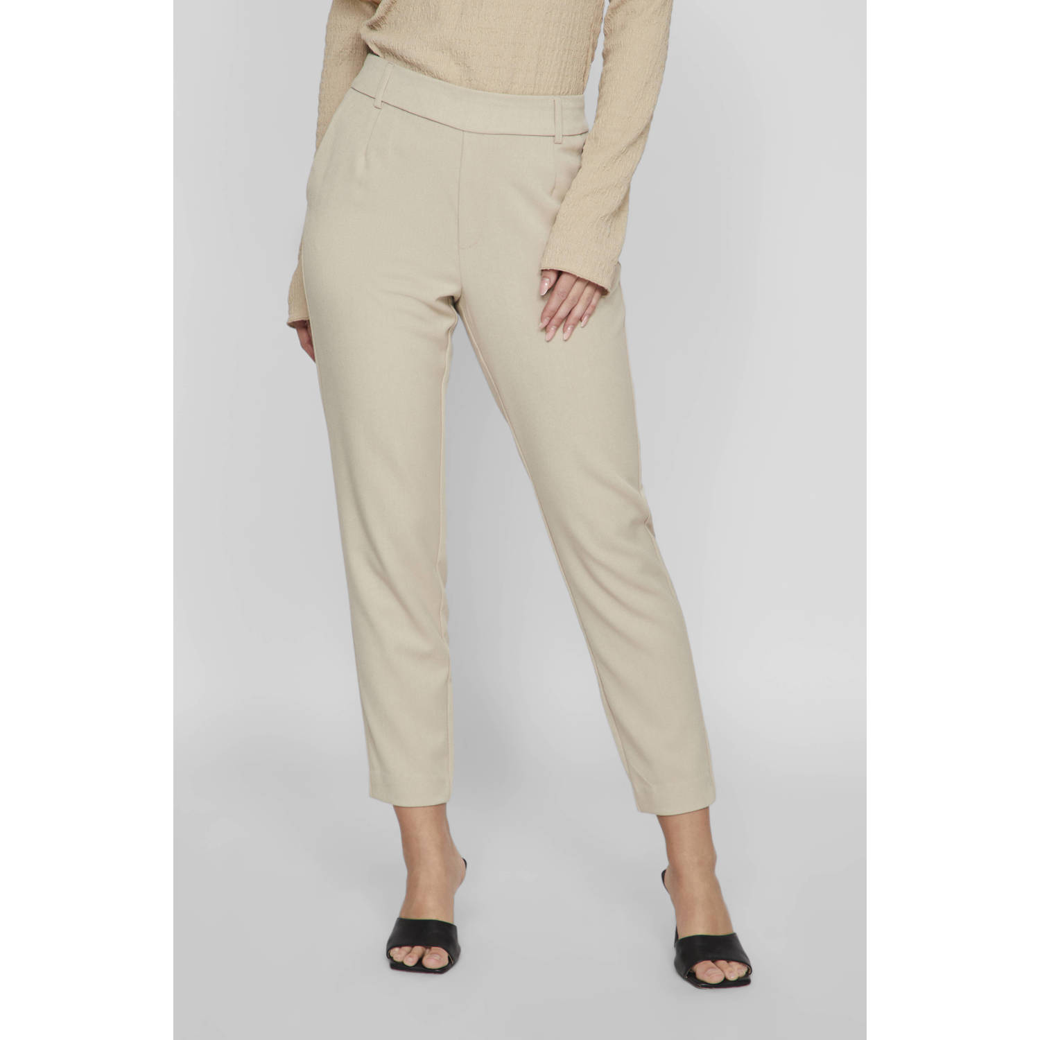 VILA cropped relaxed broek VIVARONE