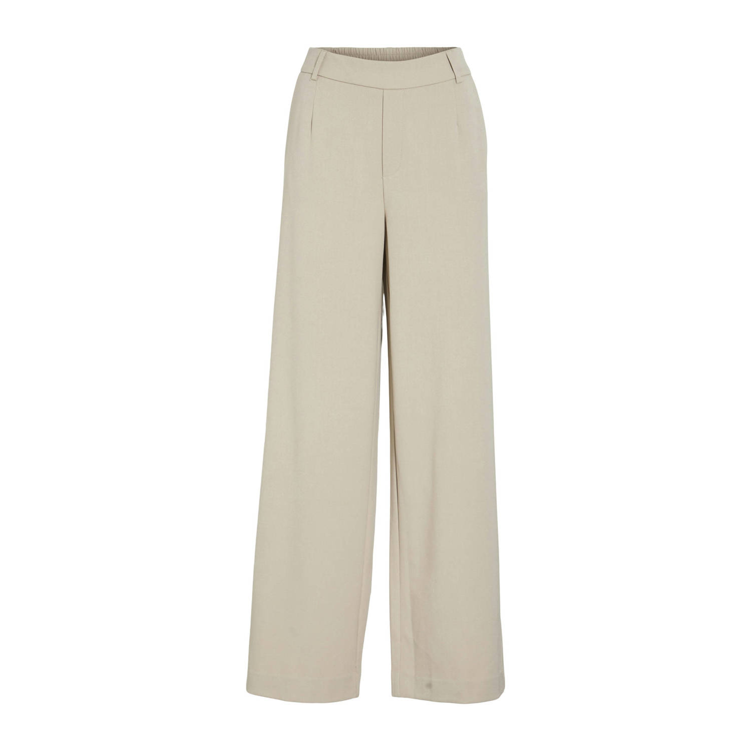 VILA high waist wide leg broek VIVARONE