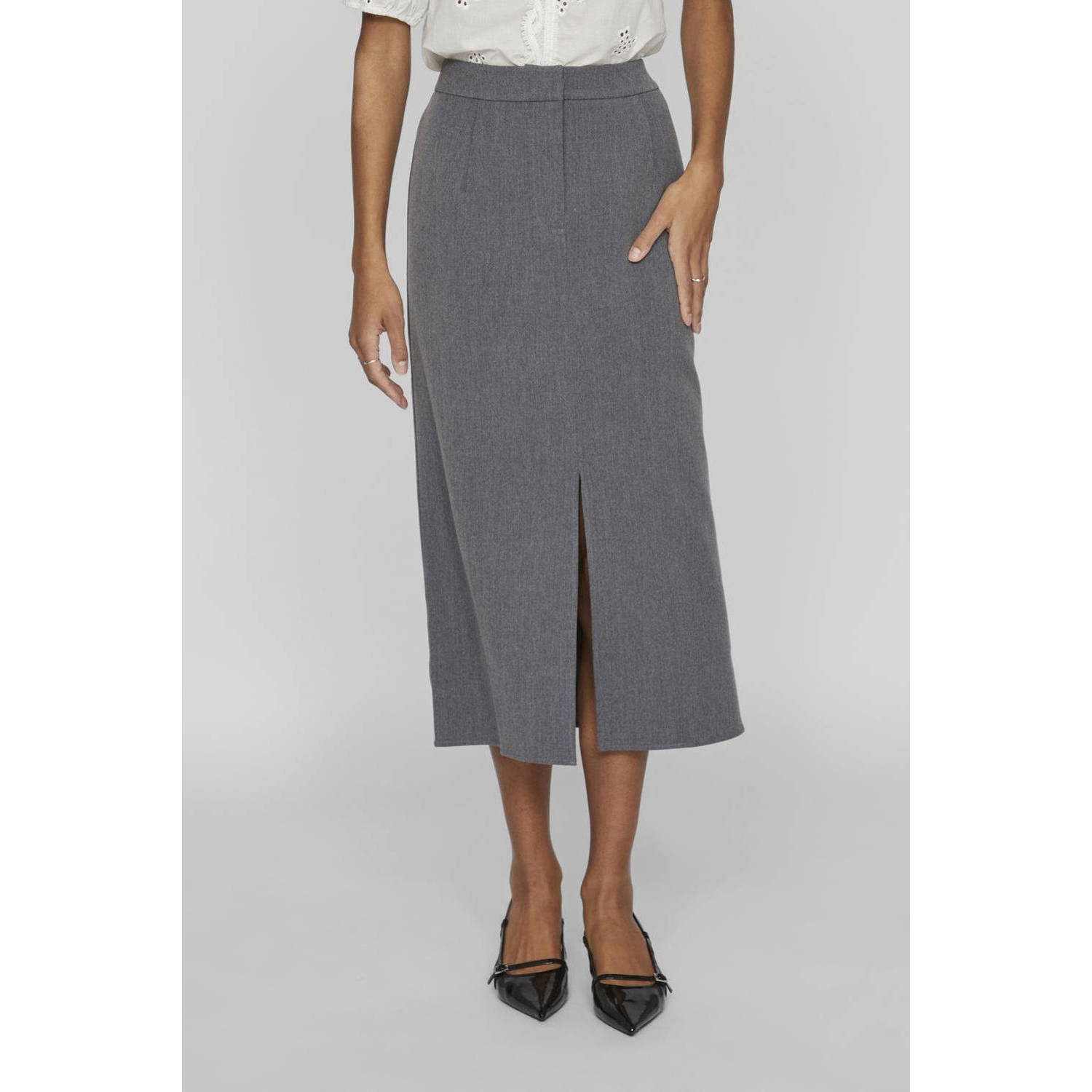 Vila Maxirok VIVARONE HW LONG SKIRT NOOS