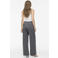 VILA high waist wide leg broek VIVARONE grijs