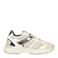 Hip chunky leren sneakers zilver
