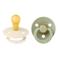 BIBS Colour fopspeen - maat 1 - Ivory / Sage (2 stuks)