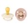 BIBS Colour fopspeen - maat 1 - Ivory / Blush (2 stuks)