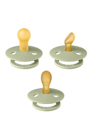 Try-it Kit fopspeen  (anatomisch , symmetrisch en rond)  - maat 1 - Sage (3 stuks)