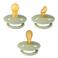 BIBS Colour Try-it Kit fopspeen  (anatomisch , symmetrisch en rond)  - maat 1 - Sage (3 stuks)