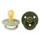 BIBS Colour fopspeen - maat 2 - Sage / Hunter Green (2 stuks)