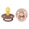 BIBS Colour fopspeen - maat 1 - Woodchuck / Blush (2 stuks)