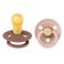 BIBS Colour fopspeen - maat 3 - Woodchuck / Blush (2 stuks)