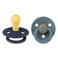 BIBS Colour fopspeen -  maat 1 - Deep Space / Petrol (2 stuks)