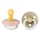 BIBS Colour Fopspeen - maat 3 - Glow in the dark Blush  / Vanilla ( 2 stuks)