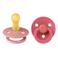BIBS Colour fopspeen - maat 2 - Dusty Pink / Coral (2 stuks)