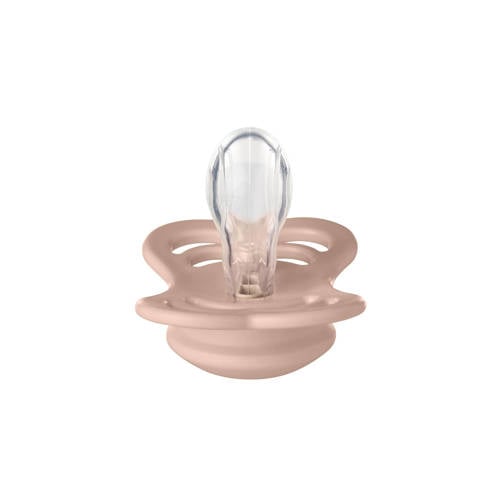 BIBS Supreme fopspeen - maat 1 - Ivory / Blush (2 stuks) afbeelding