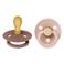 BIBS Colour fopspeen - maat 2 - Woodchuck / Blush (2 stuks)