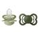 BIBS Supreme fopspeen - maat 2 - Sage / Hunter Green (2 stuks)