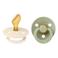 BIBS Colour fopspeen - maat 2 - Ivory / Sage (2 stuks)