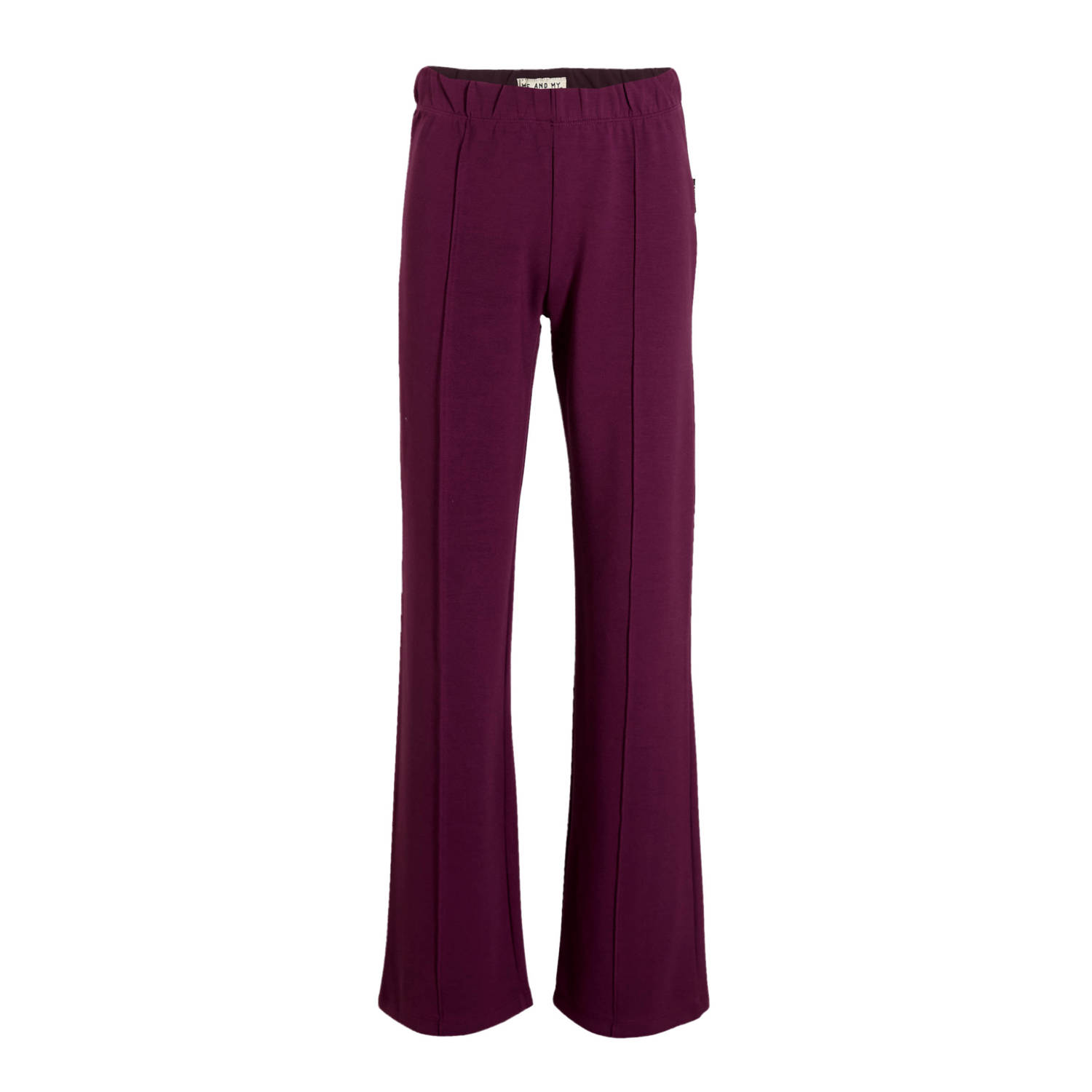 Me & My Monkey wide leg broek Ruth burgundy