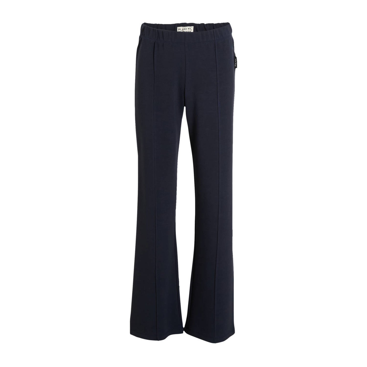 Me & My Monkey wide leg broek Ruth donkerblauw