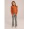 WE Fundamentals longsleeve donker oranje