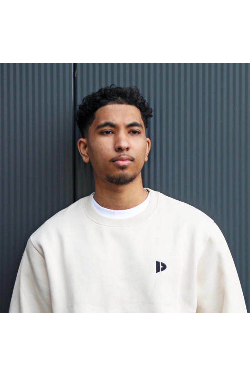 Donnay sportsweater Dean zand