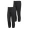 Campri kids thermobroek - zwart (set van 2)