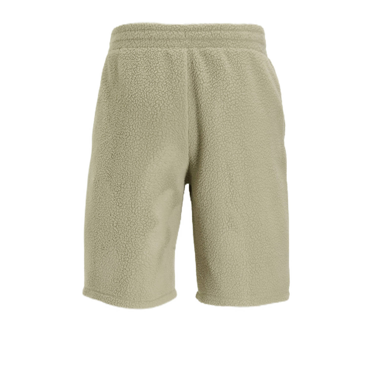 anytime teddy fleece short khaki