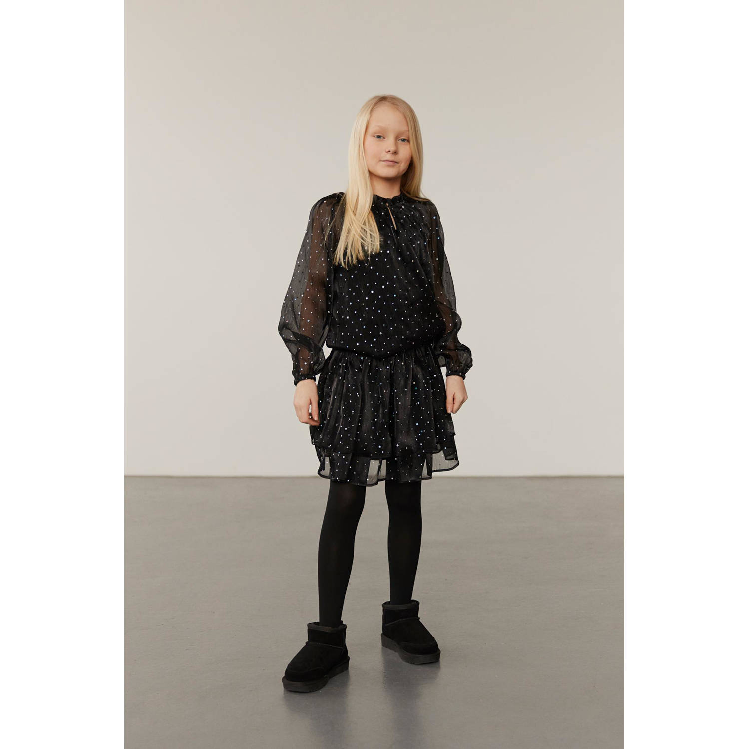 Sofie Schnoor top met col zwart