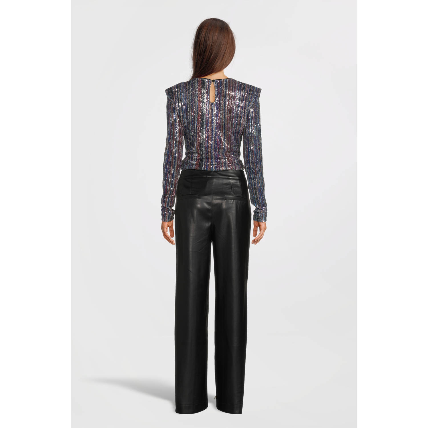 Aaiko pailletten top Malia multi