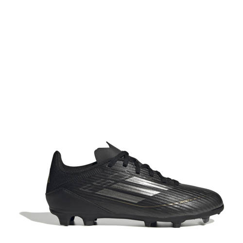 adidas Performance F50 League FG/MG junior voetbalschoenen goudmetallic/wit/zwart afbeelding
