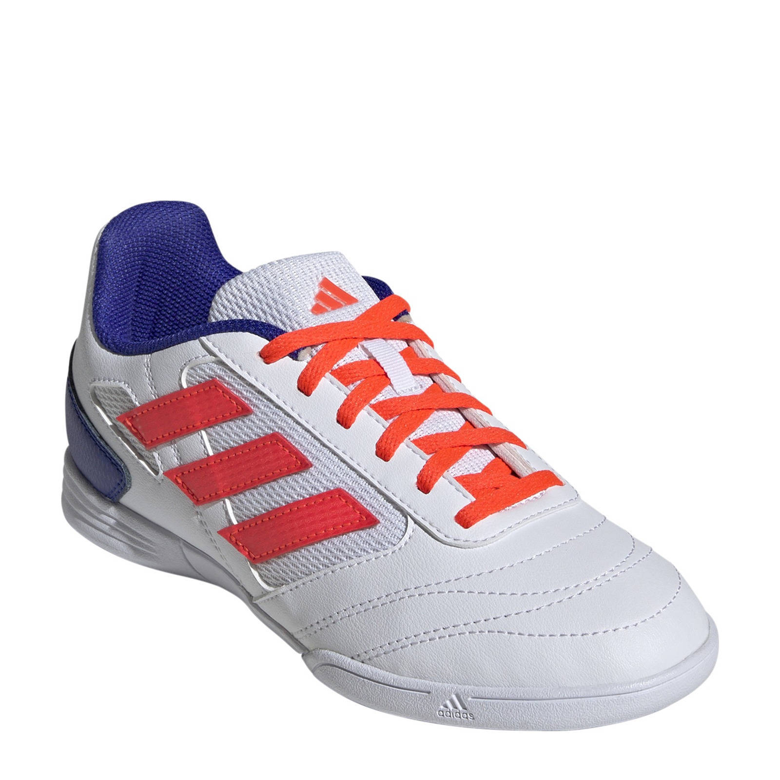 adidas Performance Super Sala junior zaalvoetbalschoenen wit rood blauw wehkamp