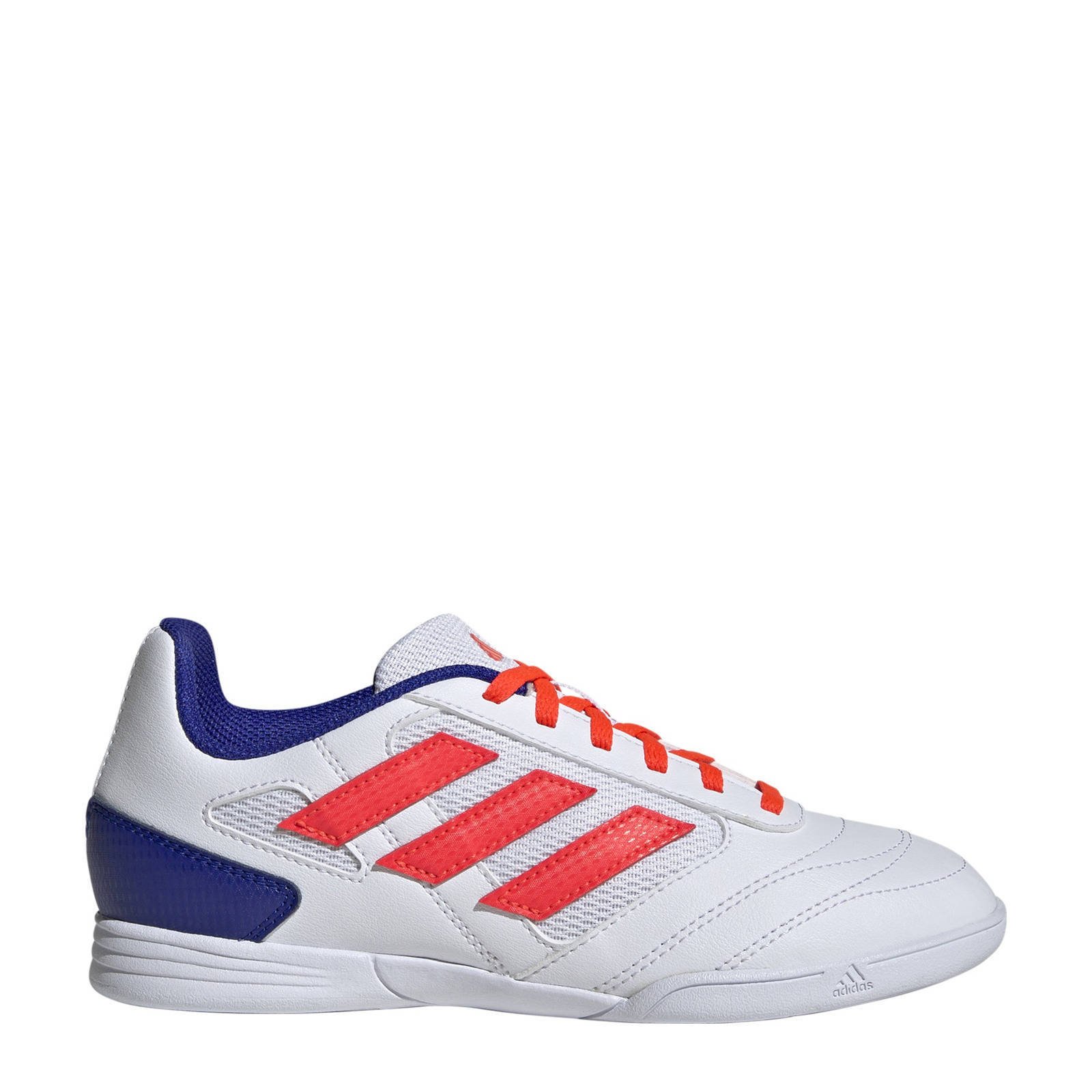 adidas Performance Super Sala junior zaalvoetbalschoenen wit rood blauw wehkamp