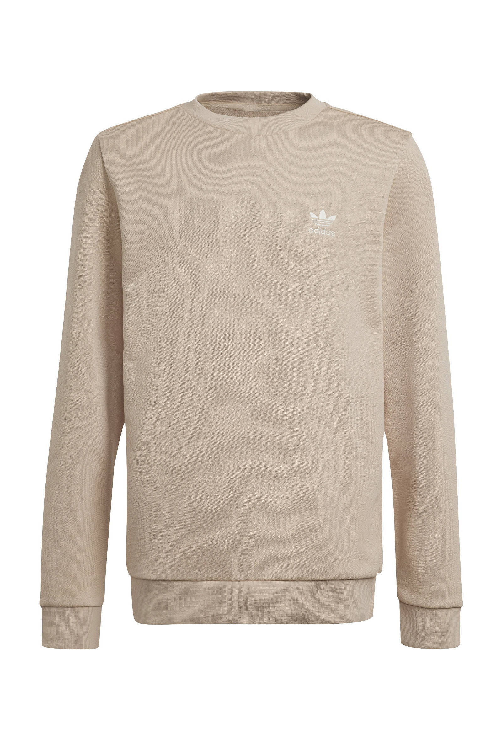 adidas Originals sweater met logo beige wehkamp