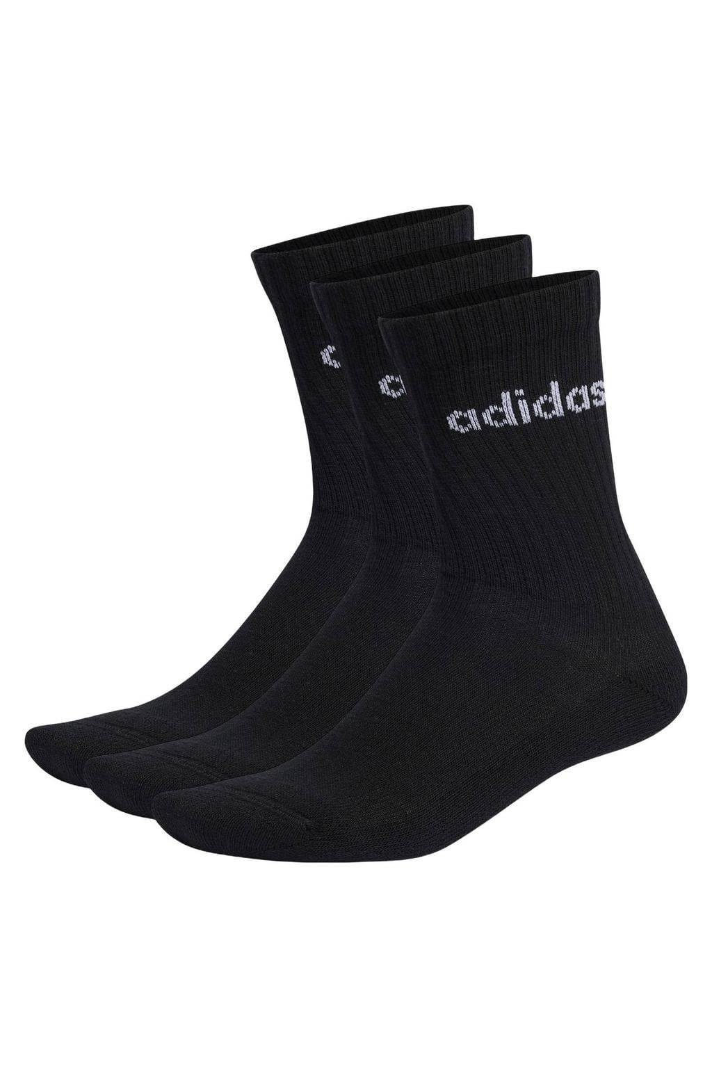 adidas Sportswear sportsokken - zwart (set van 3)