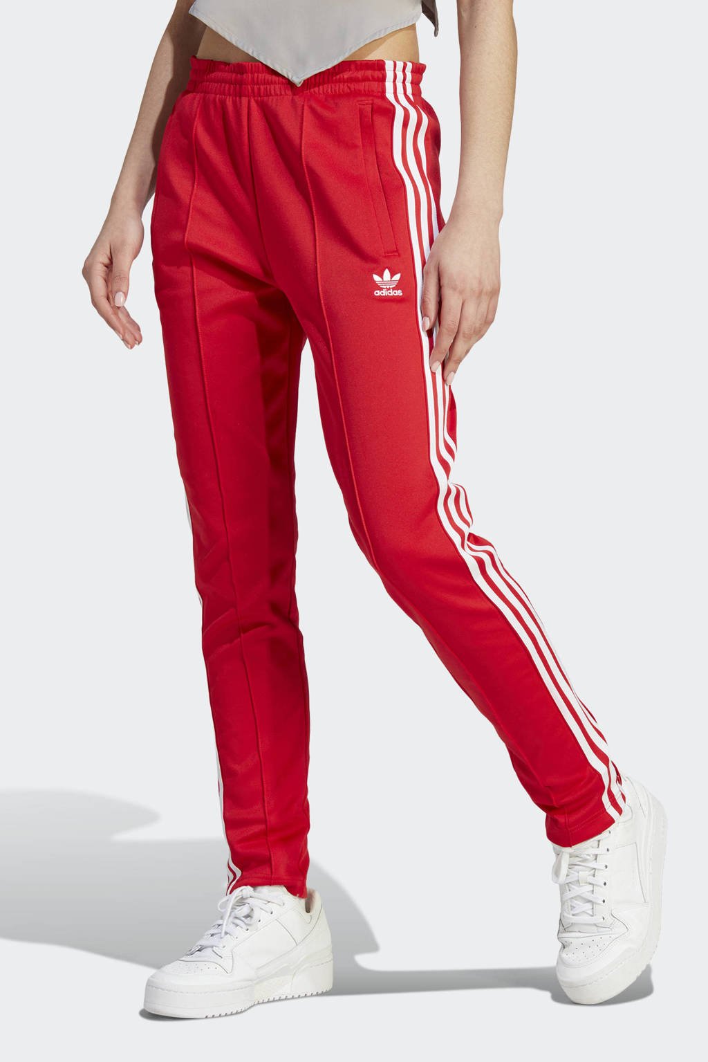 Trainingsbroek Rood Adidas Broek Sst Dames Adidas Originals - Main Image