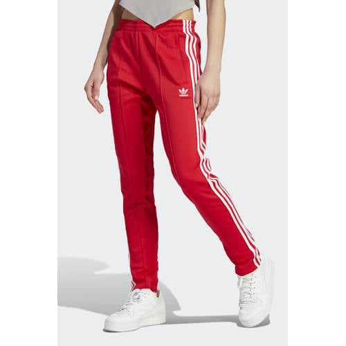 adidas Originals Adicolor SST joggingbroek rood afbeelding