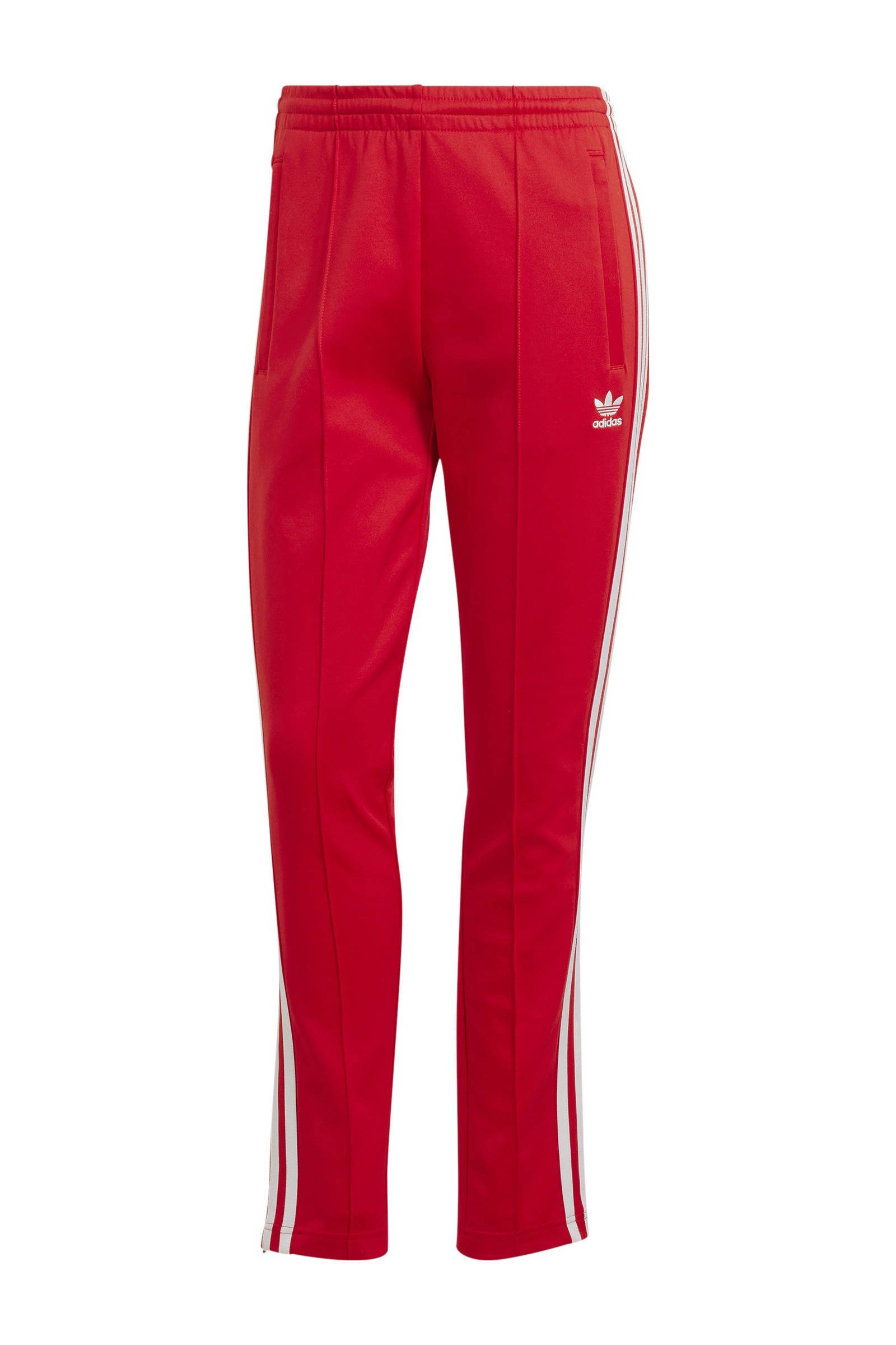 Adidas fashion sportbroek rood