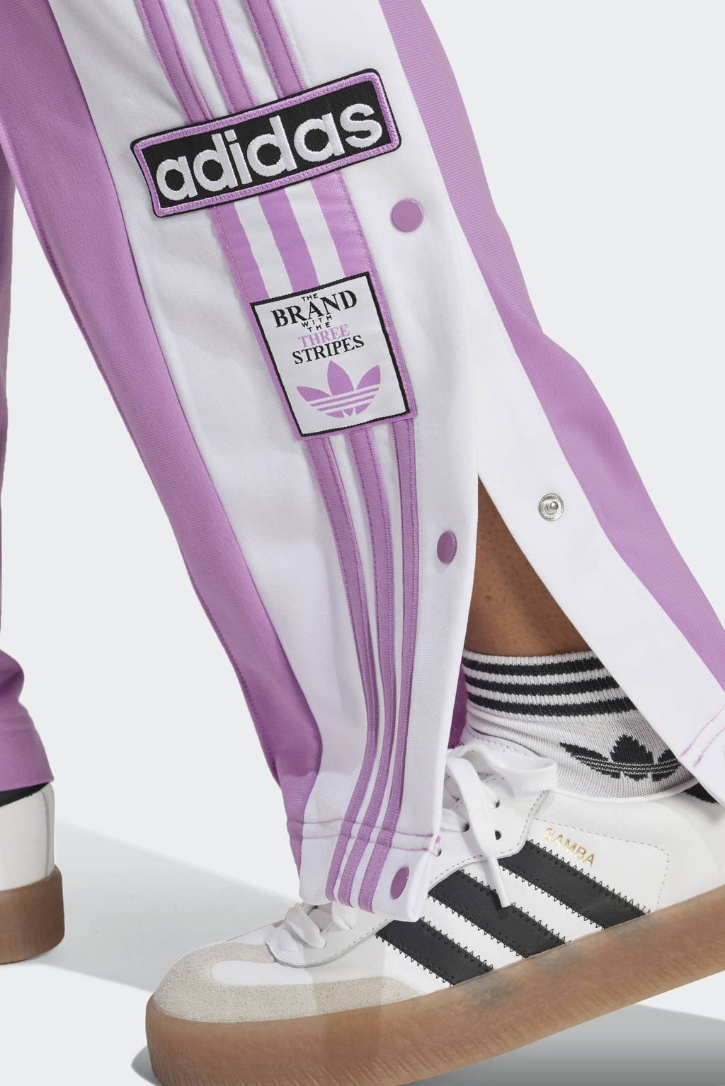 Broek Heren Adidas Broek Purper Adidas Trainingspak Heren Adidas