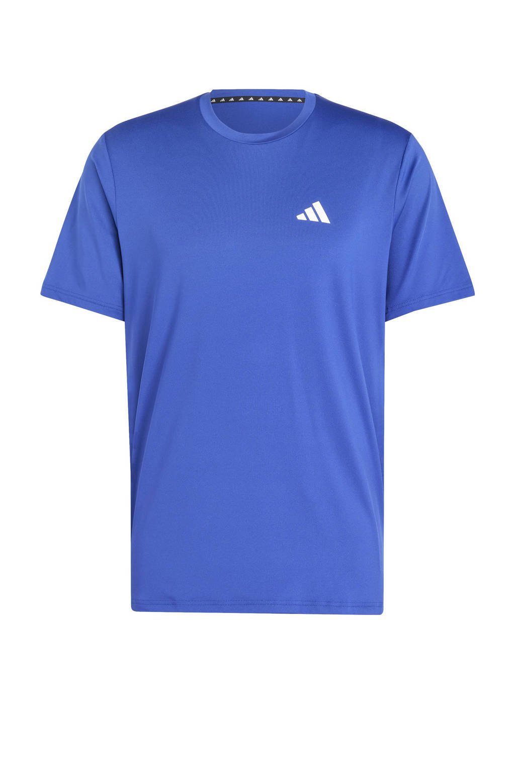 adidas Performance sportshirt blauw wehkamp