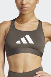 thumbnail: adidas Performance level 3 sportbh olijfgroen